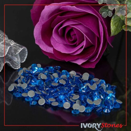 Premium Collection Blue Zircon Hotfix Crystals