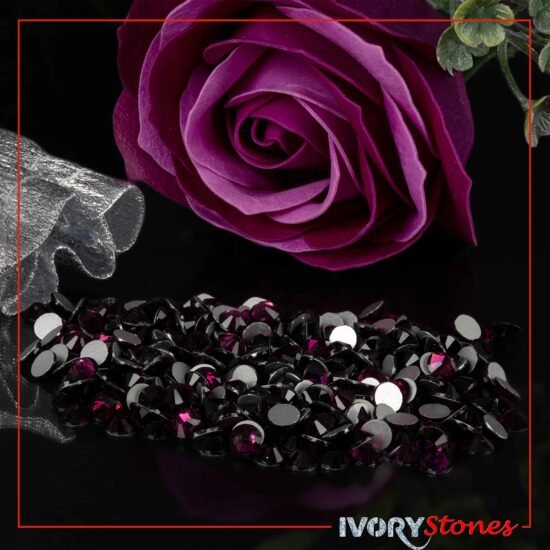 Premium Collection Purple Gluing Crystals