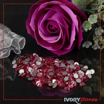 Premium Collection Rose Gluing Crystals