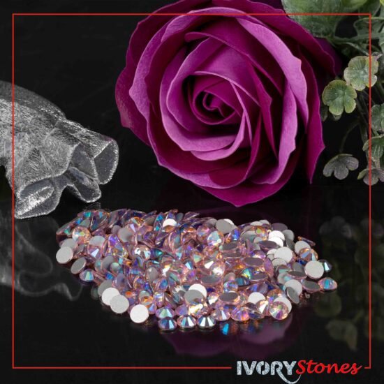 Premium Collection Light Rose AB Gluing Crystals